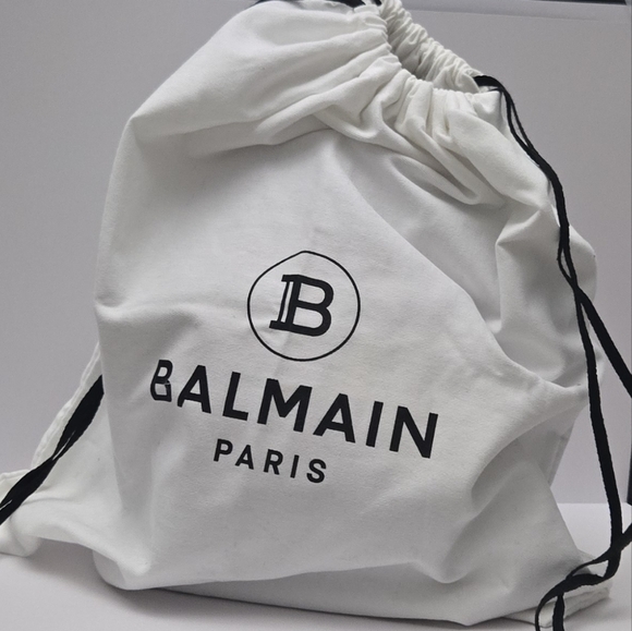 Balmain x Pokémon Logo Print Pikachu Mini Backpack Red Nylon Silver - Picture 6 of 9